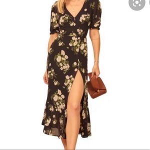 Reformation Nantes Dress in Celeste Size 2